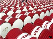 بشکه های نفت