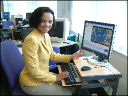 Lukwesa at the weather centre