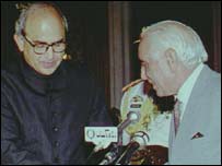 فاروق لغاری اور معراج خالد