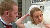 Image of bride and groom from the Wedding Play
