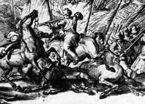 Jacobites and Williamites clash