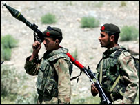 وزیرستان میں فوجی