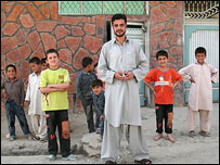 يکی ازباشنده های ولايت ميدان وردک 