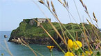 Castle beach in Tenby by ceridwen mardon