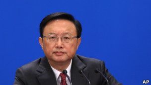 中国外交部长杨洁篪(9/3/2013)