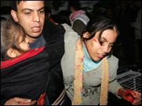 Gazze'de yaralanan siviller 