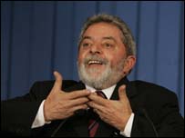 O presidente Lula