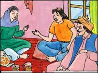 گل خان، فتح خان و شکريه