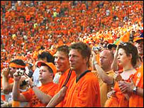 Các fans hâm mộ của Hà Lan