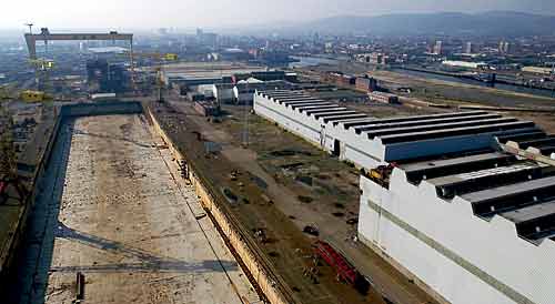 Belfast Dry Dock at H&W