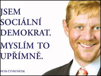 Petr Čtvrtníček na obdobném billboardu