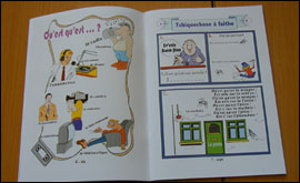 A book used to teach Jerriais
