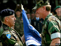 Ndërrimi i komandës së Nato-s në Kosovë