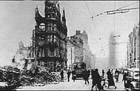 Belfast after Easter air raids of 1941
