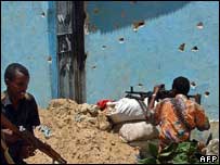 نیروهای شبه نظامی در موگادیشو