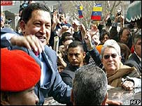 Hugo Chávez na Argentina