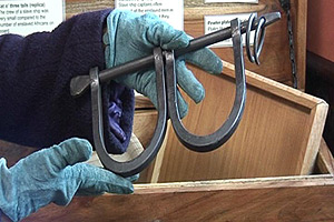  Sarah takes us onboard a touring museum that exhibits Herefordshire's connections to the transatlantic slave trade.