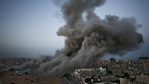 نقاش حرب غزة