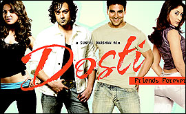 The cast of Dosti - Friends Forever