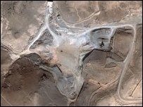 Hình chụp nơi bị Israel ném bom