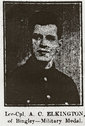 L/cpl Arthur Charles Elkington , Military Medal Holder