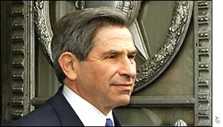 Náměstek amerického ministra obrany Paul Wolfowitz