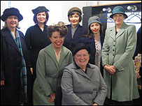 'Supers' in the dressing room!