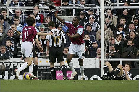 Carlton Cole volleys