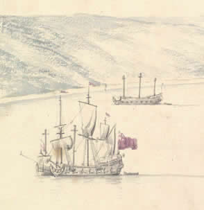 Ships in Lough Foyle