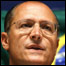 O candidato Geraldo Alckmin