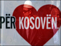 Poster për pavarësinë e Kosovës