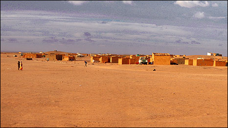 Campamento de Auserd (Argelia)