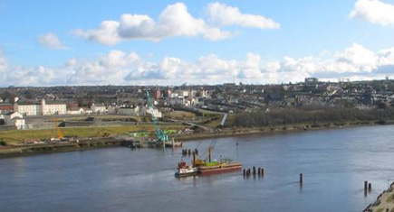 Bridge under construction