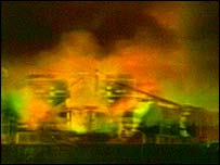 انفجار قطار در کره شمالی