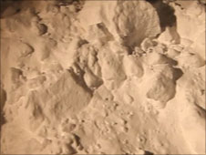 Nylon Powder, used to make the bike