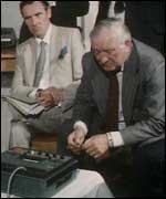 George Oldfield with the Ripper tape