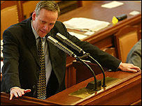 Ministr zahraničí Cyril Svoboda