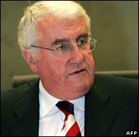 Irish European Affairs Minister Dick Roche