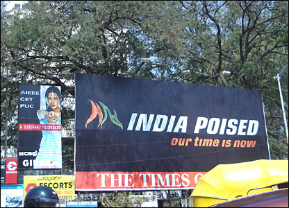 billboard in Bangalore India
