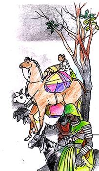 रेखांकन- लाल रत्नाकर