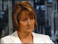UK Home Secretary Jacqui Smith