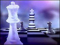 Шахівниця з фігурами