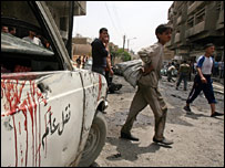 Bağdat'ta bir saldırı ardından