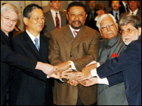 जी-4 देशों के विदेश मंत्री