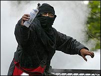 demonstraţie anti-Bush