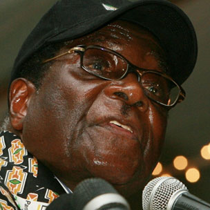 Robert Mugabe (in December 2010)