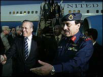 Americký minstr obrany v Kuvajtu