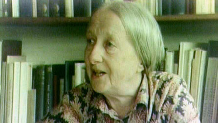 Holst's daughter Imogen in archive footage