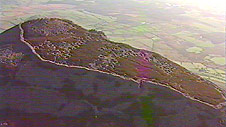 Tre'r Ceiri from the air Tre'r Ceiri from the air