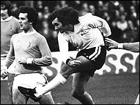 The late George Best, recognised as one of Britain's greatest ever footballers